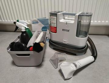 TE HUUR: TAPIJTREINIGER INCL. REINIGINGSMIDDEL & MATERIALEN beschikbaar voor biedingen
