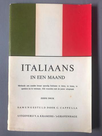 Boekje Italiaans in een maand beschikbaar voor biedingen