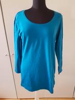 Lang blauw Anni Rolfi shirt met lange mouwen - maat XL, Blauw, Maat 42/44 (L), Zo goed als nieuw, Lange mouw