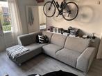 Grijze 5 persoons hoekbank met chaise longue, Ophalen, Modern minimalistisch, 250 tot 300 cm, Gebruikt