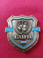 Coin van de Unifil, Ophalen of Verzenden, Landmacht, Nederland, Embleem of Badge