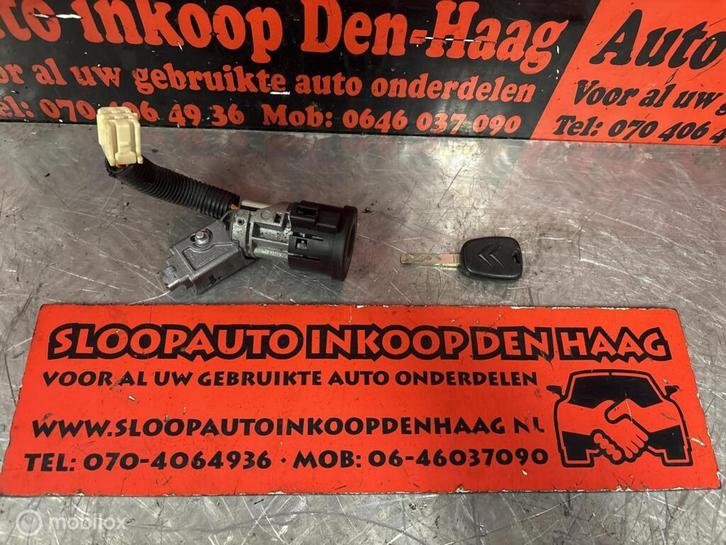 Toyota Aygo 107 C1 ('05-'14) Contactslot + Sleutel N0502200, Auto-onderdelen, Klein materiaal, Toyota, Gebruikt, Ophalen of Verzenden