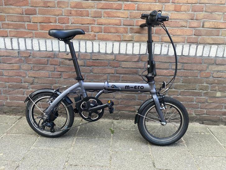 MICROMOBILITY E-BIKE MICRO VOUWFIETS 2023 16 INCH, Fietsen en Brommers, Fietsen | Vouwfietsen, Zo goed als nieuw, 16 tot 18 inch