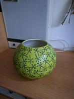 Moderne groene bloemen pot/vaas, Gebruikt, Rond, Binnen, Minder dan 40 cm