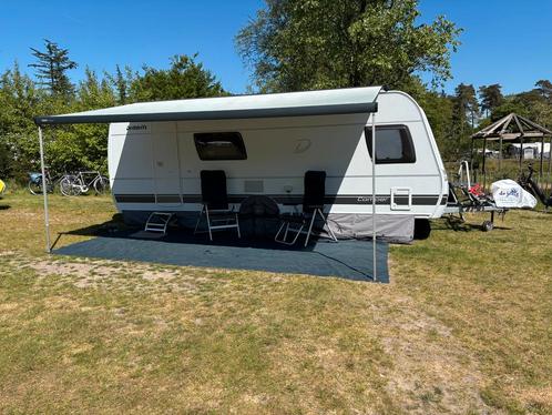 Caravan Dethleffs 560 FMK, Caravans en Kamperen, Caravans, Particulier, Rondzit, Dethleffs, Airco, Ophalen
