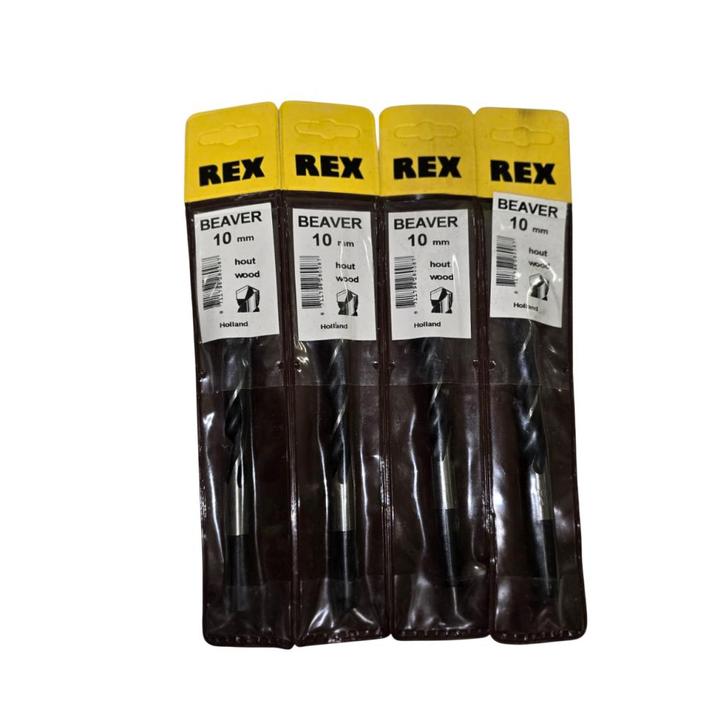 Nieuwe ORIGINELE houtboren REX Beaver 10 mm met speciale pu, Doe-het-zelf en Verbouw, Gereedschap | Handgereedschap, Nieuw