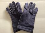 Vintage leren dames handschoenen, Ophalen of Verzenden, Zo goed als nieuw, Maat 48/50 (M), Handschoenen