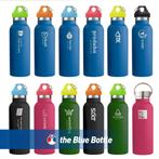 RVS  thermosfles - the Blue Bottle, Ophalen of Verzenden, Nieuw