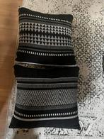 2x Malagoon Kussen Native Stripe - Nieuwstaat!, Ophalen of Verzenden, Zo goed als nieuw, Zwart, Vierkant
