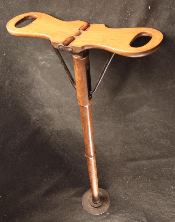 Antieke wandelstok met zetel, Antiek en Kunst, Antiek | Overige Antiek, Ophalen