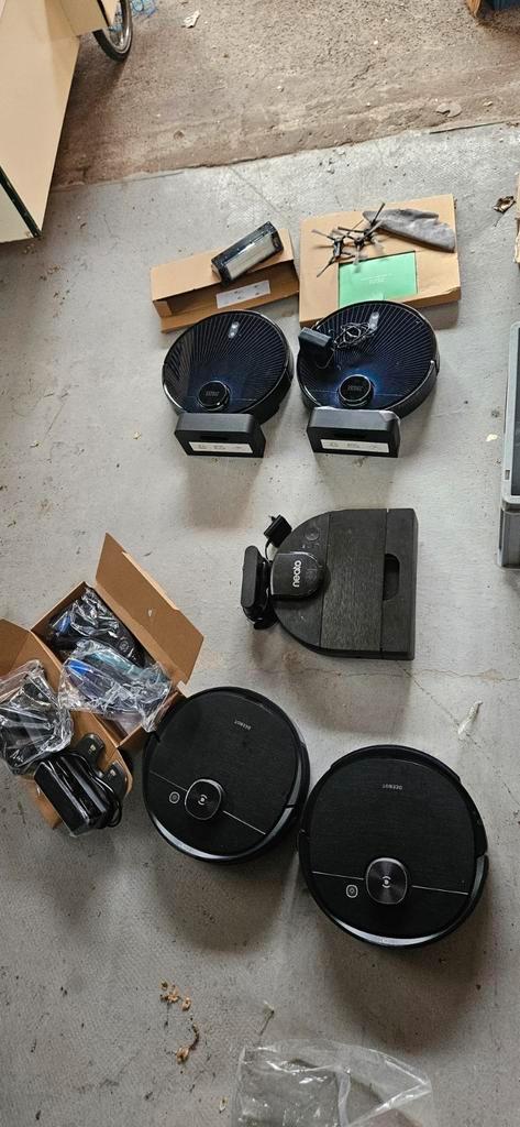 4 robot stofzuigers met DEFECT, Witgoed en Apparatuur, Stofzuigers, Niet werkend, Robotstofzuiger, Minder dan 1200 watt, Ophalen