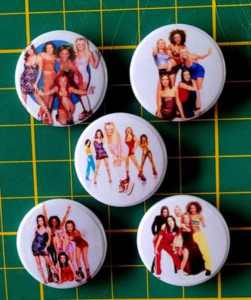 Spice Girls buttons beschikbaar voor biedingen