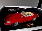 Bburago - Jaguar “E” Cabriolet (1961) - 1:18, Hobby en Vrije tijd, Modelauto's | 1:18, Ophalen, Zo goed als nieuw, Bburago