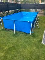 Bestway frame zwembad 400x211 met pomp, Ophalen, Minder dan 80 cm, Zo goed als nieuw, 200 tot 400 cm
