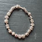 Piccolo zilveren armband met 21 bedels, Sieraden, Tassen en Uiterlijk, Ophalen of Verzenden, Nieuw, Zilver, Zilver