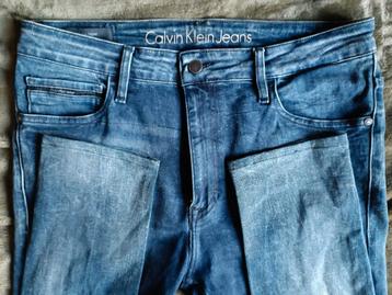 Mooie Calvin Klein Jeans Heren Maat 33/34 Verkort Zie Fotos