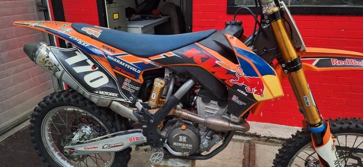 Hgs uitlaat ktm 250 sxf, Motoren, Onderdelen | Merk-onafhankelijk, Ophalen of Verzenden