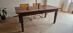 Houten Eettafel / bureau - 180x90x77, Huis en Inrichting, Tafels | Eettafels, Ophalen, Gebruikt, 200 cm of meer, 50 tot 100 cm