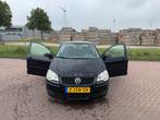 Volkswagen Polo 1.4 16V 59KW 2009 Zwart, Auto's, Voorwielaandrijving, 4 cilinders, Zwart, Handgeschakeld