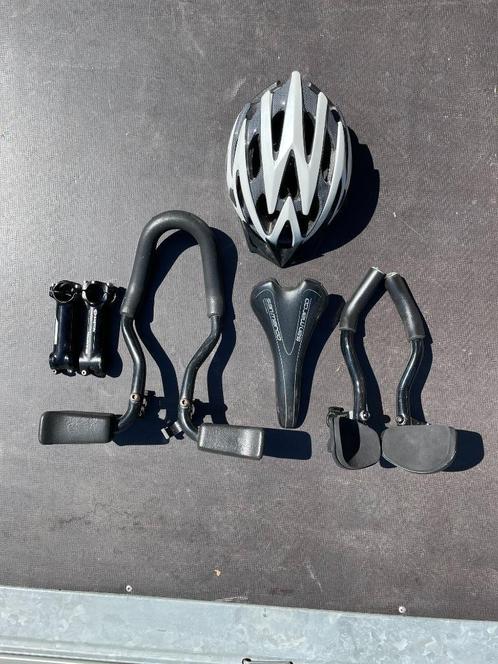 Ligstuur, stuurpen, racezadel, Fietsen en Brommers, Fietsonderdelen, Zo goed als nieuw, Algemeen, Stuur, Ophalen of Verzenden