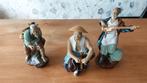 Set van 3 beeldjes met oosterse figuren, Verzamelen, Beelden en Beeldjes, Ophalen of Verzenden, Zo goed als nieuw, Dier