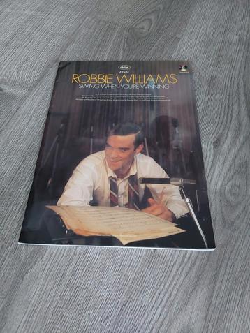 ROBBIE WILLIAMS "swing when you're winning. beschikbaar voor biedingen