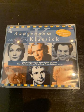 CD Aangenaam Klassiek Editie 2002 - Dubbel CD beschikbaar voor biedingen