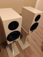 Audio Physic Classic 3 wit speakers (Dali M601 stands), Audio, Tv en Foto, Luidsprekers, Zo goed als nieuw, 60 tot 120 watt, Front, Rear of Stereo speakers