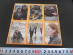 sticker set PANINI Harry Potter Warner Bros 83 154 155 156, Verzamelen, Ophalen, Zo goed als nieuw