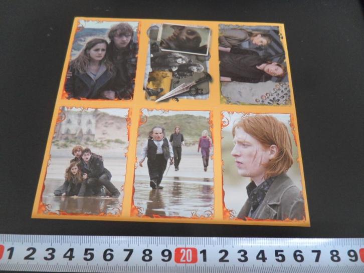 sticker set PANINI Harry Potter Warner Bros 83 154 155 156, Verzamelen, Stickers, Zo goed als nieuw, Ophalen