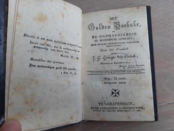 Antiek 1823, Het Gulden Boekske of de Ootmoedigheid, Notaris beschikbaar voor biedingen