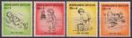 Nederlandse Antillen 318/21 postfris Kinderpostzegels 1961, Verzenden, Postfris