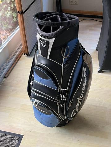 Taylormade cartbag - blauw met zwart beschikbaar voor biedingen