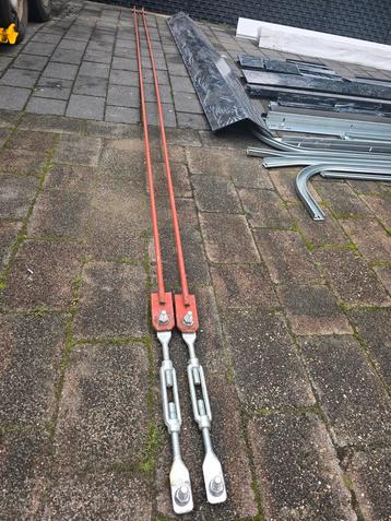 Set stalen spanner 4950mm - 5100mm M16 beschikbaar voor biedingen
