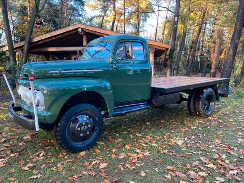 Ford  F5  4x4   1953, Auto's, Oldtimers, Particulier, 4x4, Ford, Benzine, Handgeschakeld, Geïmporteerd, Groen, Vierwielaandrijving