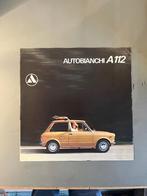 Brochures (twee) Autobianchi A112, Ophalen, Zo goed als nieuw, Overige merken