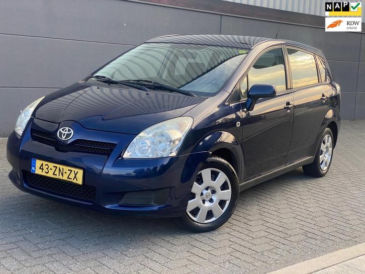 Toyota Verso 1.8 VVT-i Terra 7p AUTOMAAT/ nap/ 3e EIG/ 1jaar, Auto's, Toyota, Bedrijf, Te koop, Verso, ABS, Airbags, Airconditioning
