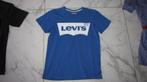 164 LEVI'S midblauw shirt, Jongen, Zo goed als nieuw, Shirt of Longsleeve, Verzenden