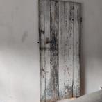 Landelijke oude deur, decoratie, Ophalen, Gebruikt
