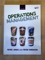 Operations management ISBN 9780199593583, Ophalen of Verzenden, Zo goed als nieuw, Management