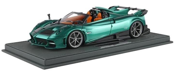 Pagani Imola Roadster Rio Green P18250A 1:18 BBR PRE-ORDER, Hobby en Vrije tijd, Modelauto's | 1:18, Nieuw, Auto, Overige merken