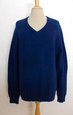 100% lamswollen blauwe unisex trui van Gino Tortelli! L, Kleding | Dames, Truien en Vesten, Verzenden, Zo goed als nieuw, Maat 42/44 (L)