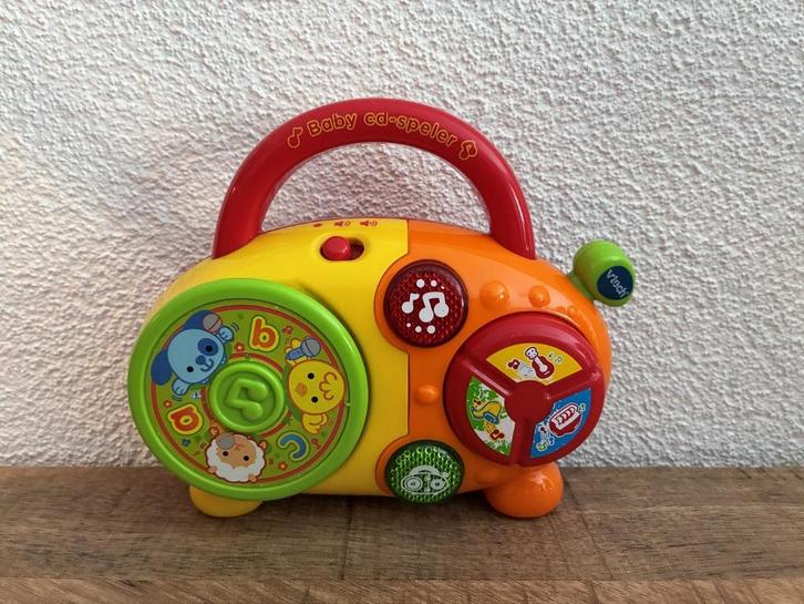 Vtech Baby CD-speler met licht en geluid in PRIMA staat., Kinderen en Baby's, Speelgoed | Vtech, Gebruikt, 6 maanden tot 2 jaar