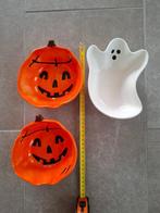 halloween keramieken schaaltjes, Ophalen of Verzenden, Zo goed als nieuw, Feestartikel, Halloween of Griezel