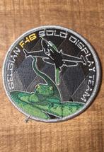 Belgian Airforce F-16 Solo Display Team Patch, Verzamelen, Ophalen of Verzenden, Gebruikt