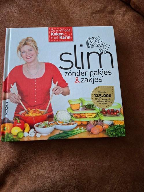 Karin Luiten - Slim zónder pakjes & zakjes, Boeken, Kookboeken, Zo goed als nieuw, Ophalen of Verzenden