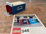 Lego set 348 Garage uit 1971 - COMPLEET, Complete set, Gebruikt, Ophalen of Verzenden, Lego