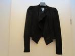 Suèdine jasje zwart maat 36 merk Superstar, Kleding | Dames, Ophalen, Zwart, Zo goed als nieuw, Jasje