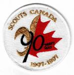 scouting Canada 90 jaar, Verzamelen, Scouting, Verzenden, Nieuw, Embleem, Speld of Insigne