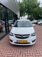 Opel Karl 1.0 Ecoflex 55KW 2017 Wit, Auto's, Opel, Voorwielaandrijving, Stof, 74 pk, Zwart